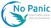 No Panic (Don't suffer alone, Pick up the phone) - Logo