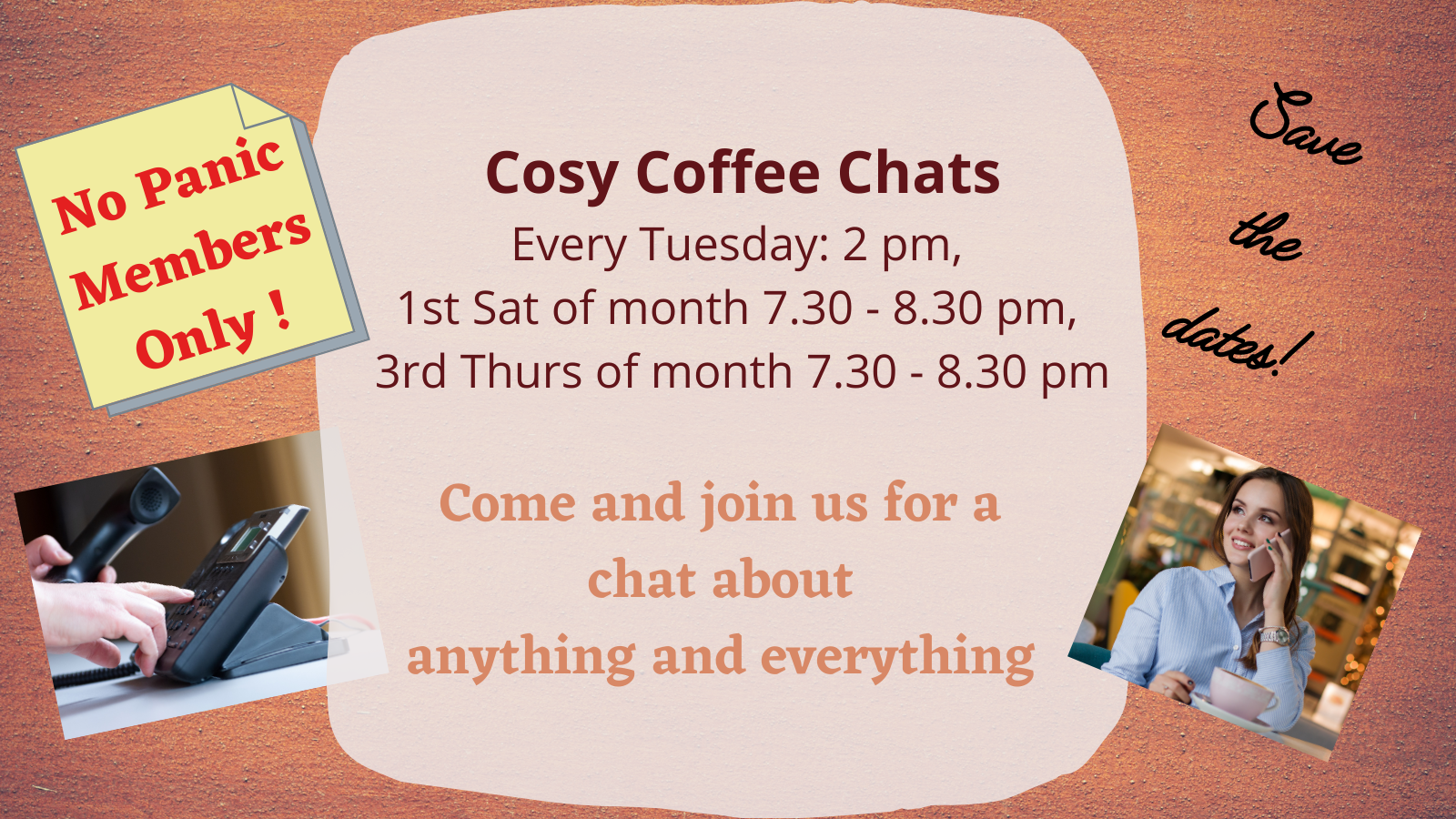 Cosy Coffee chats