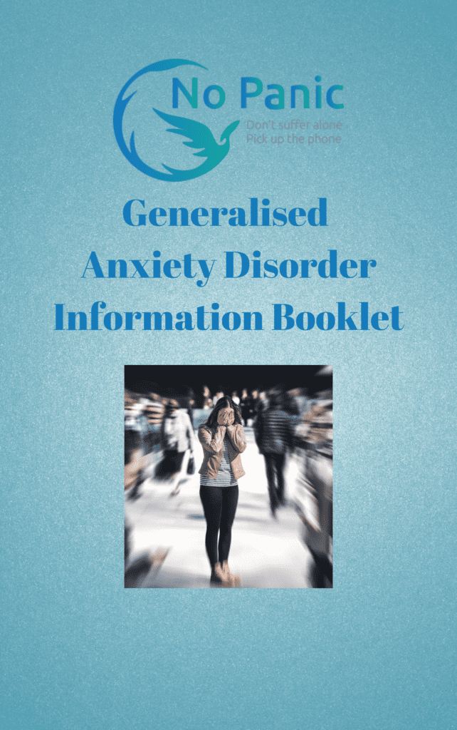 Generalised Anxiety Disorder Booklet - NoPanic